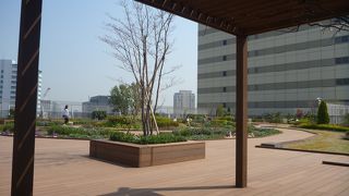 意外な穴場のアトレの屋上