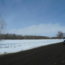 展望台へ向かう道