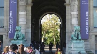 ライオン門は閉まっていました