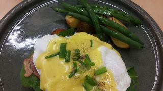 週末限定エッグベネディクト☆