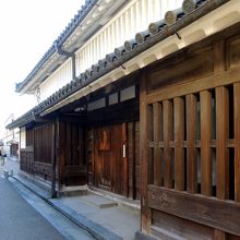 今西家住宅は慶安3年（1650年）と今井町で最も古い建物