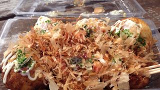 大たこ焼きが美味！