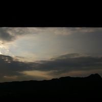 部屋から見えるダイヤモンドヘッド