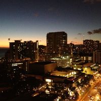 部屋からの夜景