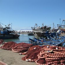 エッサウィラの漁港