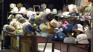 メンズ、レディスの帽子が揃うお店！