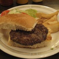 友人から勧められたハンバーガー！美味しかったです