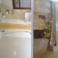 足を延ばせるバスルームも