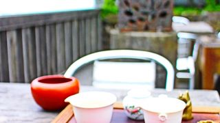 九分の目的はお茶カフェ！！