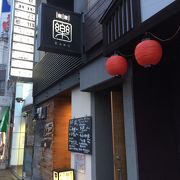 中洲の居酒屋。