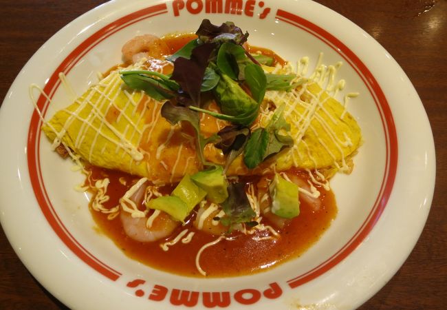 丸井吉祥寺店の隣にある創作オムライスのお店