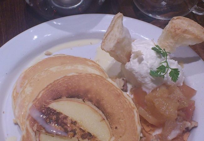 小さくて薄いパンケーキ