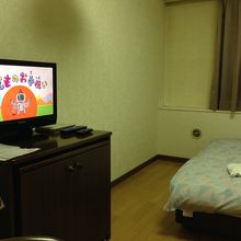 広めのお部屋でした。