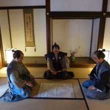 家老の精巧な人形