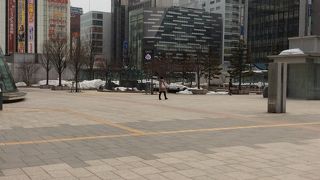 冬場は閑散としています