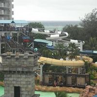部屋からウォーターパーク