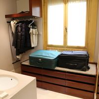 クローゼットは広いです