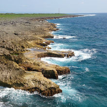 高那崎先端付近からの眺め
