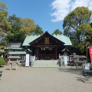 地域に溶け込んだ神社です