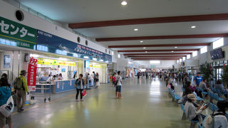 八重山各地へ便数も多い。