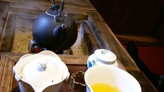 ゆったりとした時間が流れる茶芸館