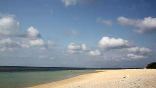 リーフが近い。