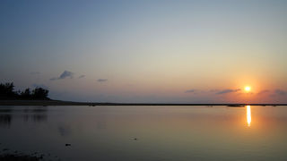 夕日の綺麗なスポット。