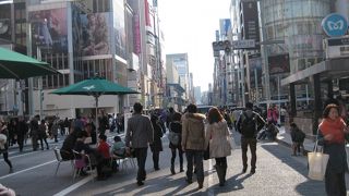 銀座のメインストリート