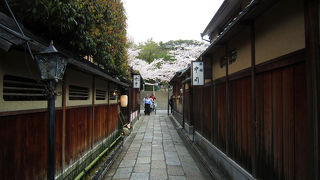 風情のある路地。