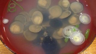 玉造温泉紺家で日帰り入浴後のはらごしらえ