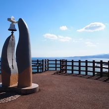 展望台のオブジェ