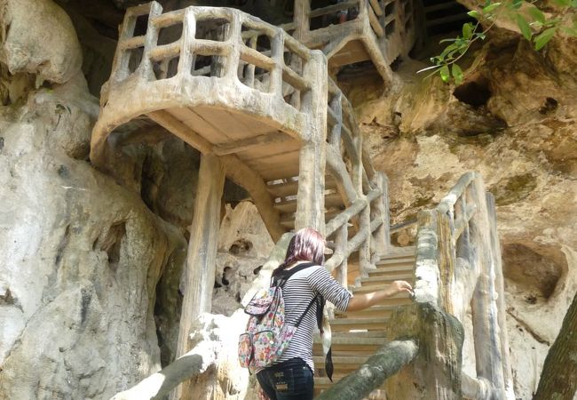 ジャングルツアーに含まれている景勝地