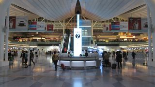 ３月に入りターミナル内は混雑