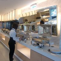 朝食バイキング会場