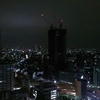 部屋からの夜景。