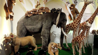 ぬいぐるみの動物園