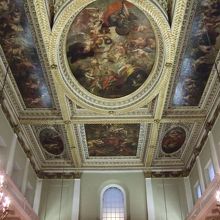 ルーベンス作の天井画