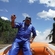 イグアスの滝ボート・ツアーには水中カメラが必須