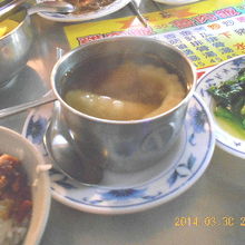 苦瓜排骨湯　45元・・・あっさりで「美味しい・・」