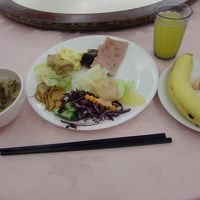 朝食バイキング