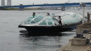 豊洲から乗船したほうが空いています