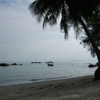 ホテルの前のバツー・フェリンギが、まるでプライベーのようです