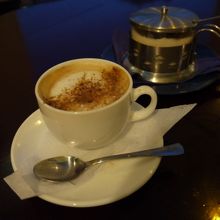 カプチーノ、美味しかったです