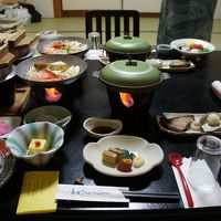 豪華な食事でした。