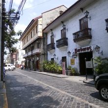 スペイン風の建物。