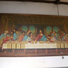 『最後の晩餐』がここで見られるなんて驚きです(^O^)。