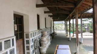 高梁の街歩きの休憩に