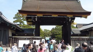 京都御所、一般公開始（京都市上京区）2014