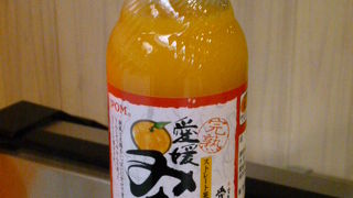 濃厚なオレンジジュースが美味しかった！