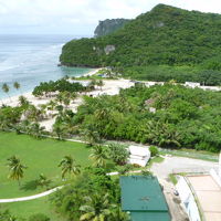 恋人岬が部屋から見えます